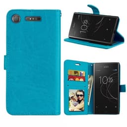Wallet 3-kort til Sony Xperia XZ1 (G8341) - Blå