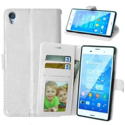 Lommebokdeksel 3-kort Sony Xperia Z3 (D6603)  - Hvit