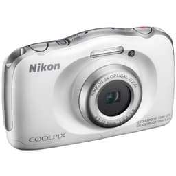 Nikon CoolPix W100 kompaktkamera (vit)