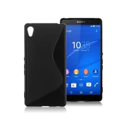 S-Line Silicone Cover til Sony Xperia Z1 (c6903) : farve - sort