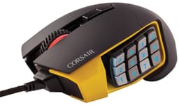 Corsair Scimitar gaming mus - sort