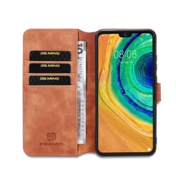 DG-Ming Lompakkokotelo 3-kortti Huawei Mate 30 Pro (LIO-L29)  - ruskea