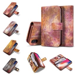 Wallet Forest Vintage Apple iPhone X / Xs  - rød