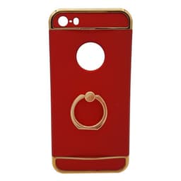 Ring deksel 3i1 Apple iPhone 5, 5S, 5SE  - RØD