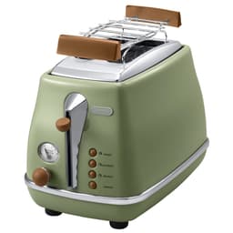 DeLonghi Icona Vintage brødrister CTOV2103 (grønn)