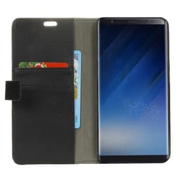 Lompakkokotelo 2-kortti Samsung Galaxy Note 8 (SM-N950F)  - musta