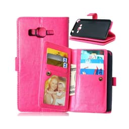 Dobbeltflip Flexi 9-kort Samsung Galaxy Grand Prime (SM-G530F)  - Rosa