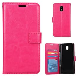 Wallet 3-kort til Samsung Galaxy J3 2017 (SM-J330F)  - lyserød