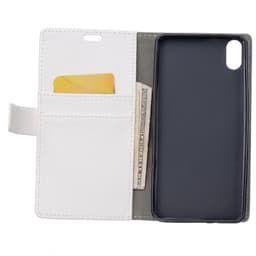 Lompakkokotelo 2-kortti Apple iPhone XR (6.1 ")  - valkoinen