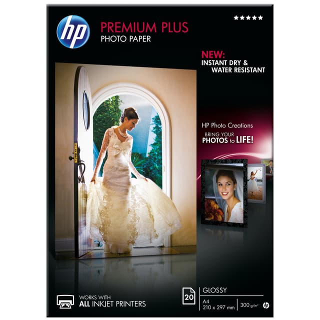 Premium fotopapper Plus A4 (20 ark)