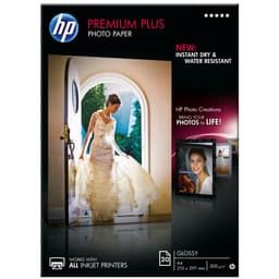 HP Premium fotopapper Plus A4 (20 ark)