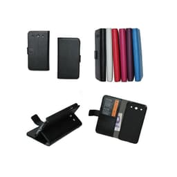 Lommebokdeksel 2-kort LG Optimus G Pro (E985)  - Svart