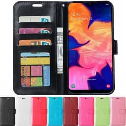 Lommebokdeksel 3-kort Samsung Galaxy A10 (SM-A105F)  - lyserosa