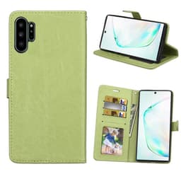 Lommebokdeksel 3-kort Samsung Galaxy Note 10 Plus (SM-N975F)  - Grønn