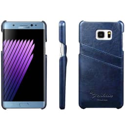 Retrodeksel med kort Samsung Galaxy Note 7 (SM-N930F)  - Blå