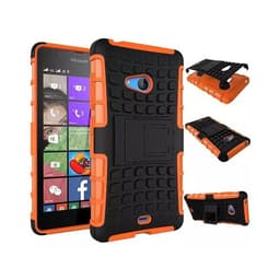 Stødfast Cover med stativ Microsoft Lumia 540 (RM-1141) : farve - appelsin