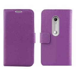 Lommebokdeksel 2-kort Motorola Moto G3 (XT1550)  - lilla