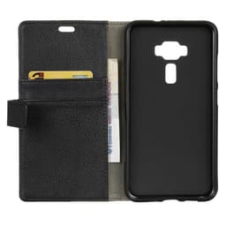 Lommebokdeksel 2-kort Asus Zenfone 3 (ZE520KL)  - Svart