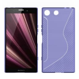 S Line silikon skal Sony Xperia 1 Compact  - Lila