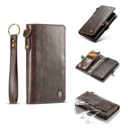 Multi Wallet CaseMe 2i1 6 + 2 rum Apple iPhone X / Xs  - brun