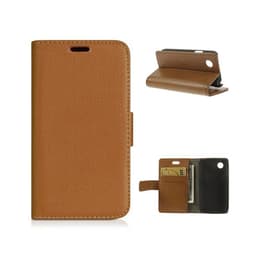 Lommebokdeksel 2-kort LG L40 (D170)  - brun