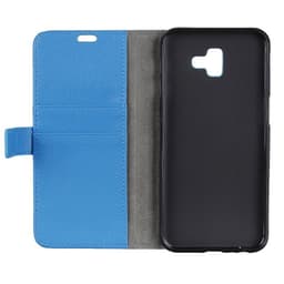 Lompakkokotelo 2-kortti Samsung Galaxy J6 Plus (SM-J610F)  - sininen