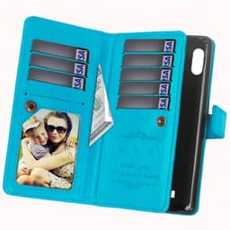 Lompakkotelo Flexi 9-kortti Samsung Galaxy A10 (SM-A105F)  - Vaaleansi