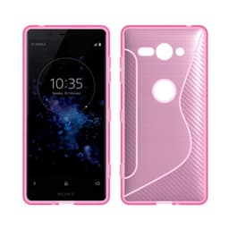 S Line silikon skal Sony Xperia XZ2 Compact (H8324)  - Rosa