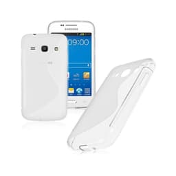 S-Line Silicone Cover til Samsung Galaxy Core Plus (SM-G3500) : farve - gennemsigtig