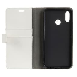 Lompakkokotelo 2-kortti Huawei P Smart 2019 (POT-LX1)  - valkoinen