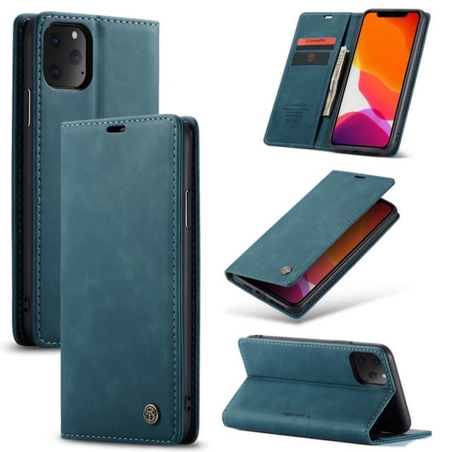 CaseMe Smart Magnet FlipCase Apple iPhone 11 Pro Max (6.5 ")  - sinine