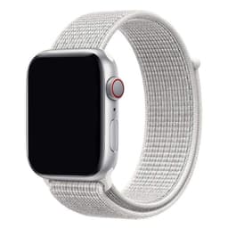 Apple Watch 42 mm nailonrannekoru - Summit White