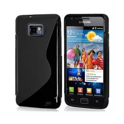 S Line silikon skal Samsung Galaxy S2 (GT-i9100) Svart