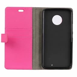 Lommebokdeksel 2-kort Motorola Moto G6 (XT1925)  - Rosa