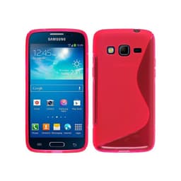 S-Line Silicone Cover til Samsung Galaxy Express 2 (SM-G3815) : farve - rød