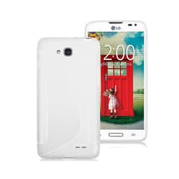 S-Line Silicone Cover til LG L90 (D405) : farve - hvid