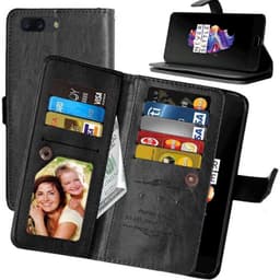 Dobbeltflip Flexi 9-kort OnePlus 5 (A5000)  - Svart