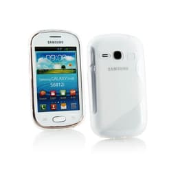 S Line silikon skal Samsung Galaxy Fame (GT-s6810) Transparent