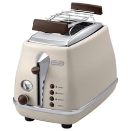 De'Longhi Icona Vintage leivänpaahdin CTOV2103 (beige)