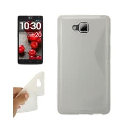 S-Line Silicone Cover til LG Optimus L9 II (D605) : farve - gennemsigtig