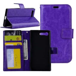 Lompakkokotelo 3-kortti Sony Xperia X Compact (F5321)  - violetti
