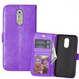 Lommebokdeksel 3-kort Lenovo K6 Note  - lilla