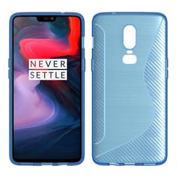 S Line Suojakuori OnePlus 6 (A6000)  - sininen