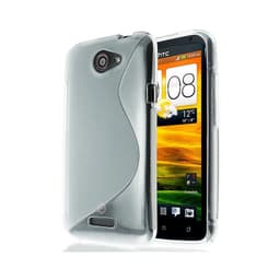 S-Line Silicone Cover til HTC ONE X (S720e) : farve - gennemsigtig