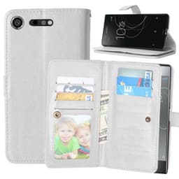 Dobbeltflip Flexi 9-kort Sony Xperia XZ1 (G8341)  - Hvit