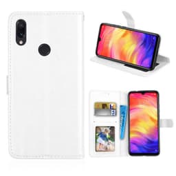 Mobilplånbok 3-kort Xiaomi Redmi Note 7 (6.3")  - Vit