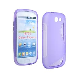 S-Line Silicone Cover til Samsung Galaxy Express (GT-i8730) : farve - lilla