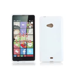S-Line Silicone Cover tilcover Microsoft Lumia 540 (RM-1141) : farve - hvid