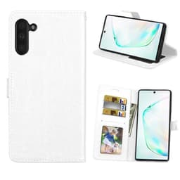 Lommebokdeksel 3-kort Samsung Galaxy Note 10 (SM-N970F)  - Hvit