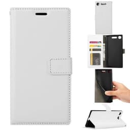 Lommebokdeksel 3-kort Sony Xperia XZ1 (G8341)  - Hvit